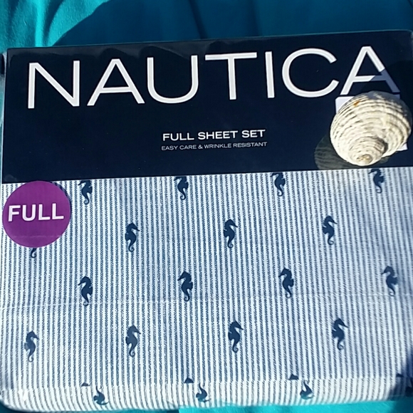 Nautica Other - Nautica Seahorse Full Sheet Set - Last One!